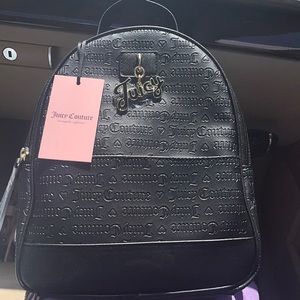 Juicy Couture backpack purse black